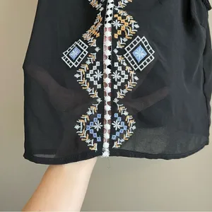 ✨ Iris Los Angeles Black Sheer Top Medium‎ thumbnail 5