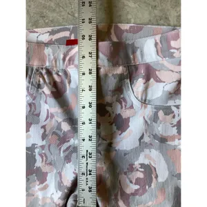 Spanx NWOT Jean-ish Ankle Leggings Womens Medium Floral Camo Print Pull On Denim thumbnail 3