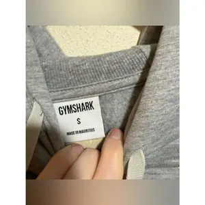 Gymshark Size S Small Training Cropped Hoodie Sweatshirt Gray thumbnail 5