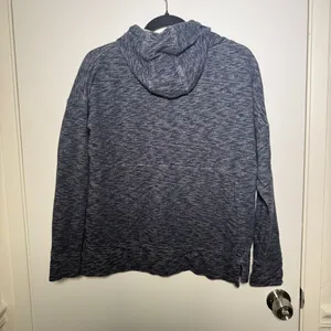Carhartt Women's Small 4/6 Heathered Navy Hoodie Sweatshirt thumbnail 4