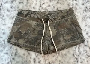 Brandy Melville Camo Sweatshorts thumbnail 1