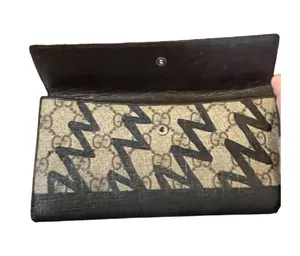 Gucci continental wallet lightning bolt in Navy w/COA vintage Rare thumbnail 15