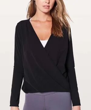 Lululemon Black Full Freedom Long Sleeve thumbnail 1