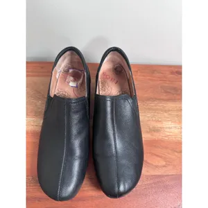 Taos Leather Slip On Loafers Womens 38 Black Comfort Professional Casual thumbnail 3