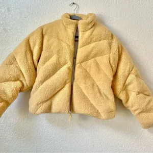 NEW EAVES x REVOLVE Izzy Jacket‎ in Beige Cream tan Size Small thumbnail 5