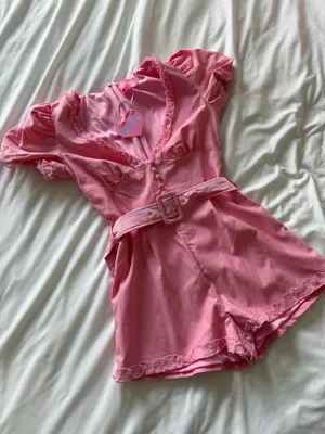 Sugar Thrillz Pink Romper thumbnail 2