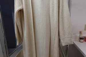Dustier split sides open knit cardigan Tan Size L thumbnail 5