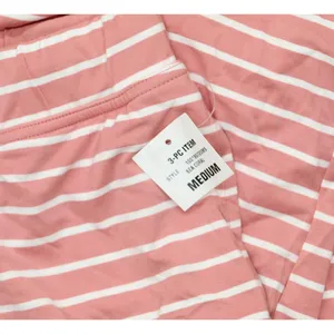 State Of Day Womens Fluid-Knit Pajama Pants 100189720MS Sea Coral Pink M thumbnail 3