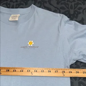Simply Southern medium long sleeve tee it’s a good day to have a good day happy thumbnail 4