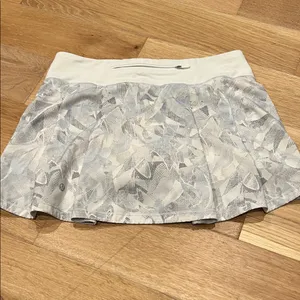 lululemon pace rival skirt‎ Multi-White Mini Skirt 8 thumbnail 3