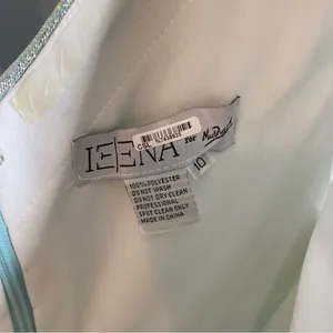 Ieena Mac Duggal One Shoulder Ruffle Cocktail Gown size 10 wedding event‎ thumbnail 6