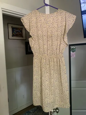 Monteau Yellow Flower Dress thumbnail 2