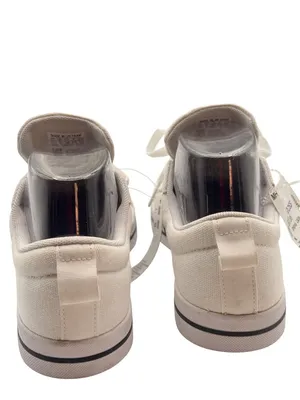 Adidas Size M 5.5 / W7.0 Unisex White Lace Up Canvas Sneakers thumbnail 10