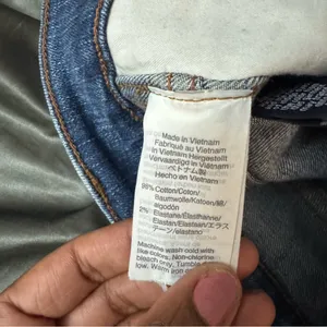 Madewell 9" High Rise Skinny Jeans size 27 medium wash blue jeans thumbnail 9