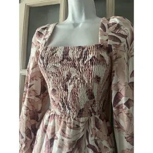 House Of Harlow 1960 Linen Dress thumbnail 6