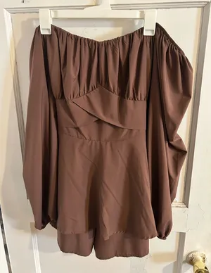 Tie Back Romper Amazon thumbnail 1