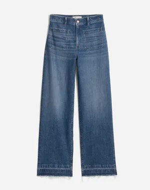 Madewell High-Rise Wide-Leg Emmett Pants thumbnail 7