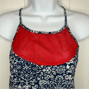 Lucky Brand Red, White and Blue Isabella Tank Top Size‎ M thumbnail 5