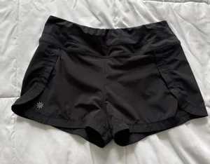 Athleta‎ Athletic Shorts Womens Small Lined Black Running Activewear Outdoor thumbnail 1