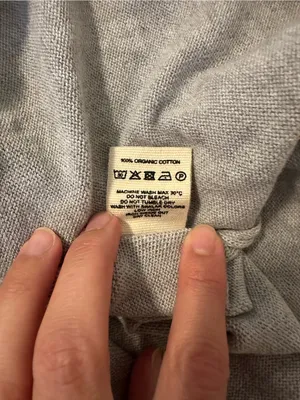 Djerf Avenue Getaway Top Grey Melange 100% organic cotton NWOT Size XS sweater thumbnail 7
