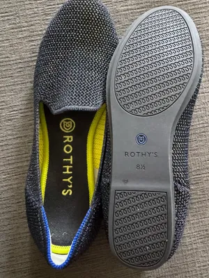 Rothy’s metallic lattice loafers thumbnail 3