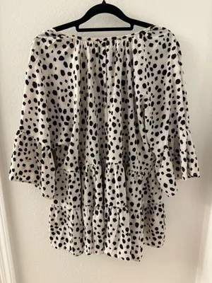 SheIn Polka dot top thumbnail 1