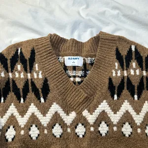 Old Navy Brown Cozy Knit Sweater thumbnail 4