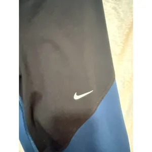 Nike Women’s Compression Leggings Blue/Black Dri-Fit Size L thumbnail 7