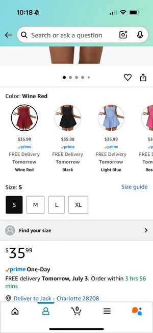 Halara Red Amazon Athletic Dress thumbnail 5