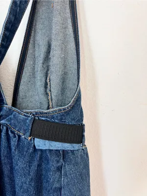 Urban Outfitters UO Denim Sleeveless Midi Dress XS 100% Cotton Casual Blue Jeans thumbnail 8