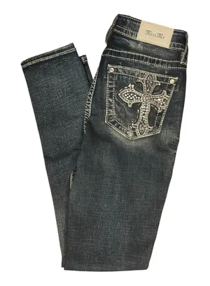 Miss Me Jeans Size 25/31 Skinny Worn Once thumbnail 1