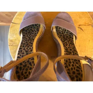 Colin Stuart Espadrilles Wedge Sandals Purple Women Size 5B thumbnail 6