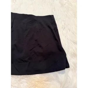 American Eagle Women's Sz Small It Knit Skirt Skort Black Slit Front Shorts Mini thumbnail 9