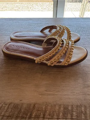 Coach Isa Studded Leather Slide Sandal (5B) thumbnail 2