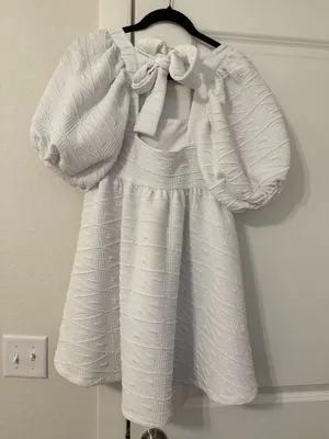 Free People Violet Mini Dress White thumbnail 5