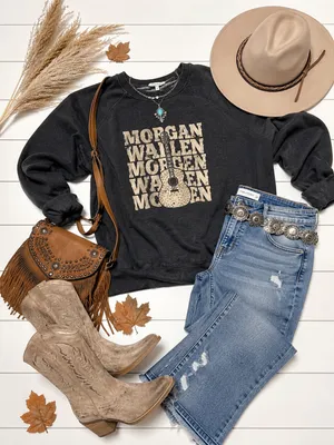 Maurices Morgan Wallen Guitar Relaxed Fit Sweatshirt thumbnail 2