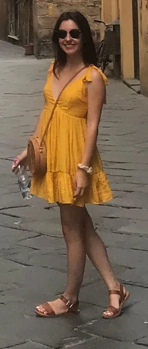Boutique Yellow Sundress thumbnail 2