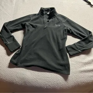 Mountain Hardwear Women’s Black Fleece Full Zip Jacket Size Medium EUC thumbnail 1