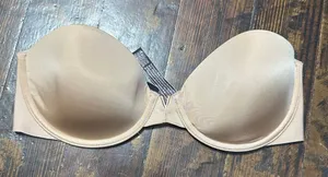 Victoria’s Secret nude strapless 32C multi-way push-up bra thumbnail 1