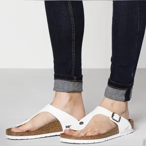 Birkenstock Women’s Gizeh Birko-Flor White Sandals Size 5-5.5‎ (36) thumbnail 10