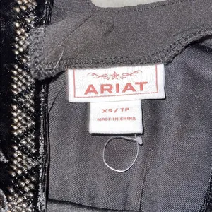 Ariat Black Velvet Camisole Top - XS thumbnail 2