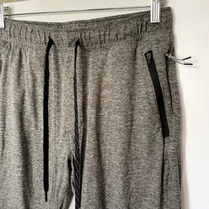 American Eagle NY USA 77 gray jogger sweatpants elastic waist women's‎ size S thumbnail 2