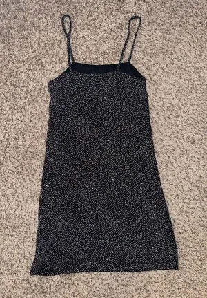 PULL AND BEAR sparkling dress thumbnail 2