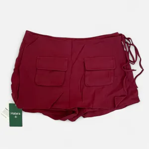 Halara Patitoff 2.0 Wrap Cargo Pocket Mini Skort Skirt Size Small Regular New thumbnail 2