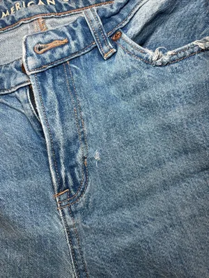 American Eagle Outfitters Light Blue Denim Jeans thumbnail 3