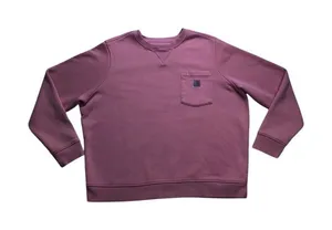 Carhartt Pocket Sweatshirt Womens XXL Pink‎ Relaxed Fit 103925 P04 thumbnail 1