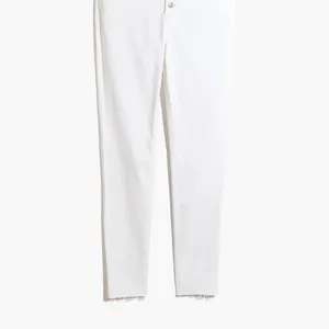 NWT Madewell 9" Mid-Rise Skinny Jeans white SZ-28 thumbnail 5