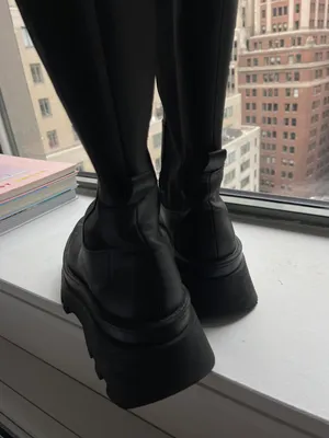 Pull & Bear Black Boots thumbnail 8