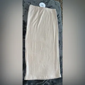 Princess Polly Ellie Skirt in Beige Size 8 New with tag thumbnail 9