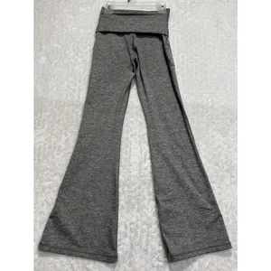 AERIE OFFLINE The Hugger High Waisted Foldover Flare Legging Yoga Pants Sz XS thumbnail 2